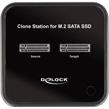 DeLOCK Station d'accueil M.2 pour 2x SSD M.2 SATA Noir
