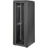 Digitus Armoire réseau Série Unique - 600x600 mm (LxP), Armoire informatique Noir