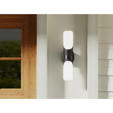 Eufy Wired Wall Light Cam S100, Caméra de surveillance Blanc, 2K, Wi-Fi, IP65, sirène 105 dB