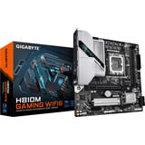 GIGABYTE H810M GAMING WIFI6 carte mère socket 1851 Socket 1851, RAID, Gb-LAN, audio, µATX