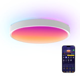 Govee Plafonnier intelligent RGBICWW Pro, Lampe Blanc, 15 pouces, 2.4GHz Wi-Fi + Bluetooth