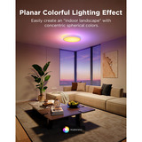 Govee Plafonnier intelligent RGBICWW Pro, Lampe Blanc, 15 pouces, 2.4GHz Wi-Fi + Bluetooth