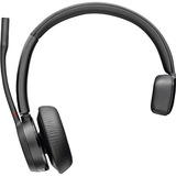 HP Poly Voyager 4310 on-ear headset casque  Noir, Bluetooth, USB-C, ANC, socle de charge