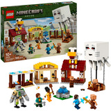 LEGO Minecraft - Le ballon Ghast attaque le village, Jouets de construction 21273