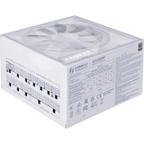 Lian Li SX Platinum alimentation  modulaire 1200 watt Blanc, 1x 12V-2x6, 4x PCIe, 1x 12V-2x6, 4x PCIe, 5x PCIe, gestion des câbles