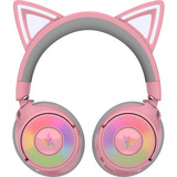 Razer Kraken Kitty V3 Pro Quartz casque gaming over-ear Rose/gris, RGB, 2.4 GHz / Bluetooth / USB