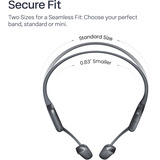 Shokz OpenRun Pro 2 Mini casque technologie conduction osseuse Noir