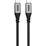 Sitecom USB-C to USB-C 240 Watt Power, Câble Noir, USB4, 80 Gbps, 8K@60Hz, 2 mètres
