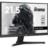 iiyama G-Master Black Hawk G2245HSU-B2 22" Moniteur gaming  Noir, 100 Hz, HDMI, DisplayPort, USB, Audio, Adaptive Sync