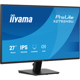 iiyama ProLite X2792HSU-B1 27" Moniteur Noir (Mat), 1x DisplayPort, 1x HDMI, 2x USB-A, 120 Hz
