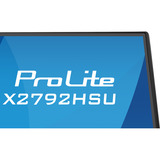 iiyama ProLite X2792HSU-B1 27" Moniteur Noir (Mat), 1x DisplayPort, 1x HDMI, 2x USB-A, 120 Hz