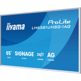iiyama iiya 65 L LH6581UHSG-1AG 60Hz 4K VA, Affichage public Blanc