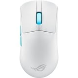 ASUS ROG Harpe Ace Aim Lab Edition, Souris gaming Blanc, 100 - 36 000 dpi, USB 2.0, 2,4 GHz, Bluetooth, LED RGB