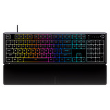 Corsair RGB clavier gaming Noir, Layout US (QWERTY), Membrane, 100%
