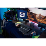 Corsair RGB clavier gaming Noir, Layout US (QWERTY), Membrane, 100%