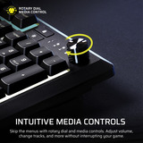 Corsair RGB clavier gaming Noir, Layout US (QWERTY), Membrane, 100%