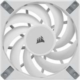 Corsair iCUE AF120 RGB ELITE WHITE + Lighting Node CORE, Ventilateur de boîtier Blanc