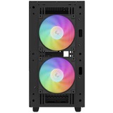 DeepCool CH360 DIGITAL boîtier mini tower Noir | 1x USB-A | 1x USB-C | RGB | Window