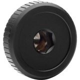 EKWB EK-Quantum Torque Plug w/Badge - Black, Vis Noir/Argent