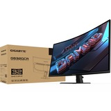 GIGABYTE GS32QCA 31.5" Moniteur gaming incurvé Noir, 1x DisplayPort, 2x HDMI, 180 Hz