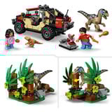 LEGO Jurassic World - Évasion tout-terrain du raptor, Jouets de construction 76972