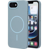 Mobiparts iPhone 16e - Slim Line MagSafe Case, Housse smartphone gris-vert