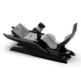 Res-Tech X1 Cockpit, Simulateur de course Noir/Noir brillant, Châssis aluminium