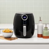 Tristar FR-6956 Friteuse digitale Crispy, Friteuse à air chaud Noir, Friteuse d’air chaud, 4,5 L, 1,2 kg, 80 °C, 200 °C, 7 personne(s)