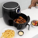 Tristar FR-6956 Friteuse digitale Crispy, Friteuse à air chaud Noir, Friteuse d’air chaud, 4,5 L, 1,2 kg, 80 °C, 200 °C, 7 personne(s)