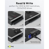 goobay Adaptateur de disque dur USB 3.2 Gen 1 pour IDE et SATA 