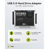 goobay Adaptateur de disque dur USB 3.2 Gen 1 pour IDE et SATA 