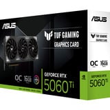 ASUS TUF Gaming GeForce RTX 5060 Ti OC 16G, Carte graphique 3x DisplayPort, 1x HDMI