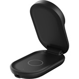 Belkin UltraCharge 2-en-1 chargeur magnétique pliable Qi2 25 W Noir, USB-C, 25 W
