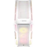 Corsair 5000T LX RGB boîtier midi tower Blanc | 4x USB-A | 1x USB-C | RGB | Verre Trempé