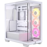 Corsair iCUE LINK 3500X RGB  boîtier midi tower Blanc | 2x USB-A | 1x USB-C | RGB | Verre Trempé