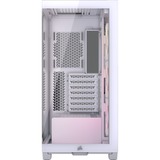 Corsair iCUE LINK 3500X RGB  boîtier midi tower Blanc | 2x USB-A | 1x USB-C | RGB | Verre Trempé