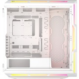 Corsair iCUE LINK 5000T LX RGB boîtier midi tower Blanc | 4x USB-A | 1x USB-C | RGB | Verre Trempé