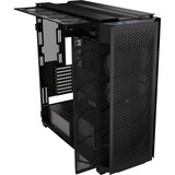 Corsair iCUE LINK 9000D Airflow Black boîtier big tower Noir | 4x USB-A | 2x USB-C | Verre Trempé