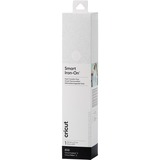 Cricut Smart Iron-On Sheet - Glitter White, Matériau d'impression Blanc,  2.7 m