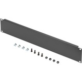 Digitus Panneau vierge 19" 2 U, Finition Noir