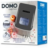Domo Machine à glaçons DO9253IB Inox/Noir