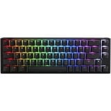 Ducky One 3 SF, clavier gaming Noir/Argent, Layout BE, Cherry MX RGB Blue, LED RGB, 65%, ABS