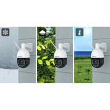 Foscam SD4H-W, Caméra de surveillance Blanc