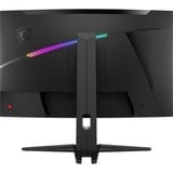 MSI MAG 275CQRXF  27" Moniteur gaming incurvé  Noir, 2x HDMI, DisplayPort, 2x USB-A, USB-B, USB-C, 240 Hz