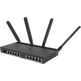 MikroTik Routeur RB4011iGS+5HacQ2HnD-IN Noir, Annapurna Alpine AL21400 CPU, SFP+, Wi-Fi 5