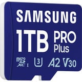 SAMSUNG PRO Plus 1 To microSDXC, Carte mémoire Bleu, UHS-I U3, Classe 10, V30, A2