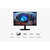 Samsung Odyssey G8 G80HF 27" 5K UHD Moniteur gaming  Noir, 2x HDMI, DisplayPort, 2x USB-A, USB-B, 180 Hz