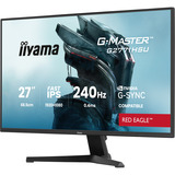 iiyama G-Master Red Eagle G2771HSU-B1 27" Moniteur gaming  Noir, 240 Hz, HDMI, DisplayPort, USB-C, audio, NVIDIA G-Sync