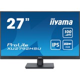 iiyama ProLite XU2792HSU-B6 27" Moniteur  Noir (Mat), HDMI, DisplayPort, 4x USB-A, USB-B