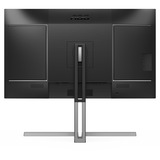 AOC U32U3CV 31.5" 4K Ultra HD Moniteur Noir/argent, 1x DisplayPort, 2x HDMI, 2x USB-C, 4x USB-A, 1x RJ-45, HDMI, DisplayPort, hub USB, LAN, Audio